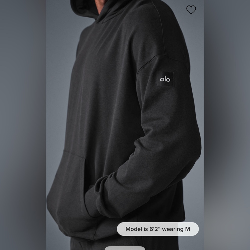 ALO Yoga Men’s “Double Take” Hoodie (M) *NEW FOR FALL/WINTER* - Picture 4 of 10